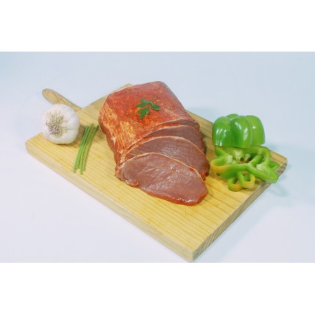 Lomo de cerdo adobado natural, pieza entera 1 kg.